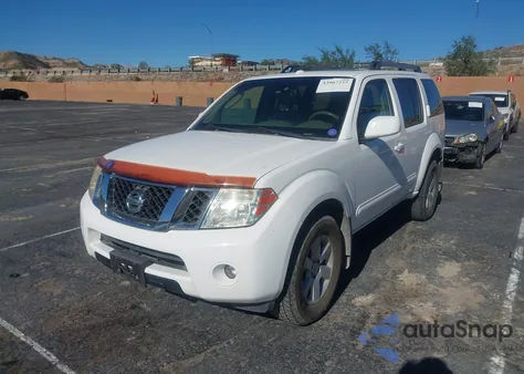 2008 Nissan Pathfinder Se from USA, damaged, VIN 5N1AR18U28C631992